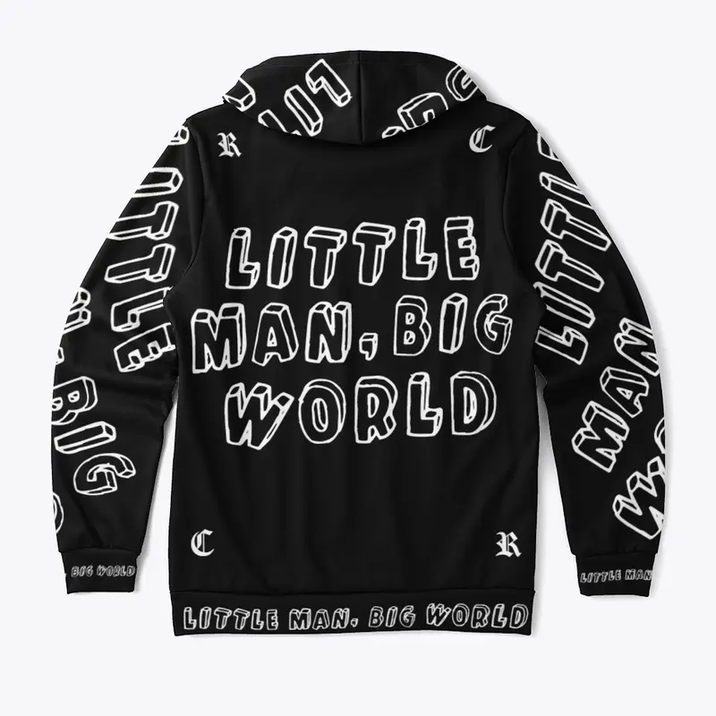 L.M.B.W. Black All-Over Hoodie 